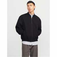 Мъжко Яке Бомбър Jack And Jones Charge Bomber Jacket Mens Black 