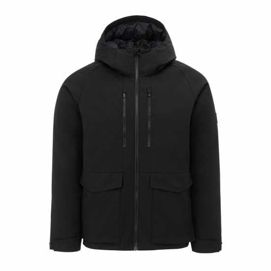 Firetrap Men's Hooded Full Zip 4 Pocket Rain Anorak Firetrap Men's Hooded Full Zip 4 Pocket Rain Anorak