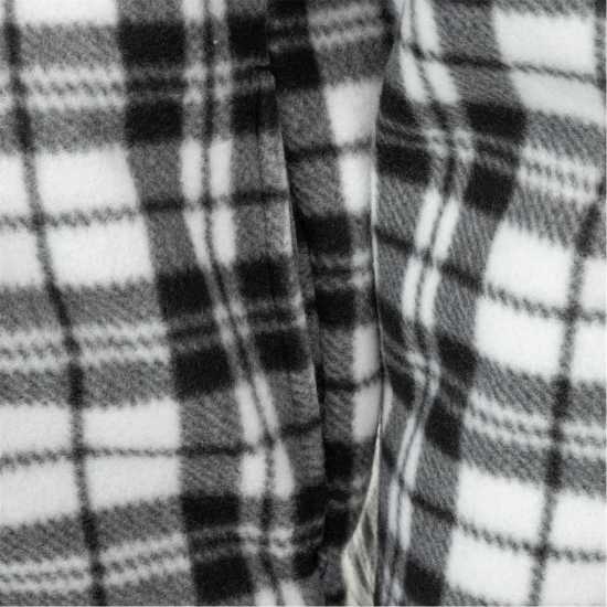 Gelert Мъжко Яке С Качулка Sherpa Hooded Jacket Mens Черно/Бяло 