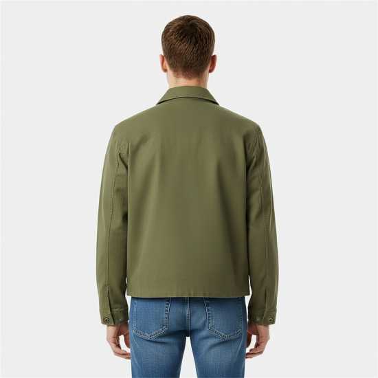 Jack Wills Men's Shire Utility Overshirt Олива 