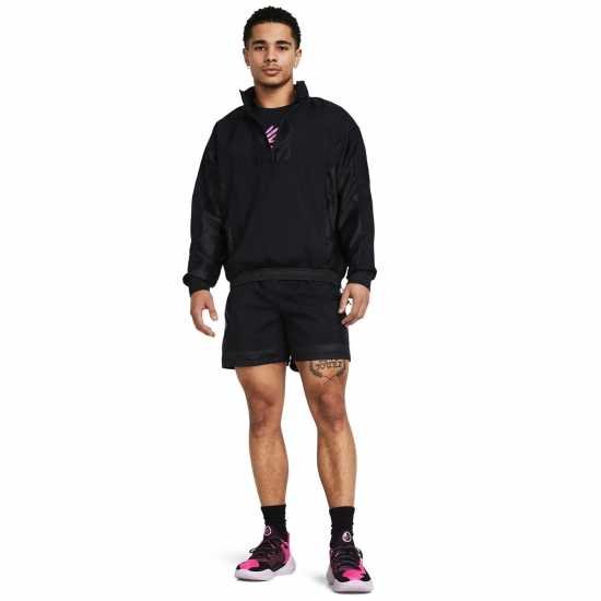 Мъжки якета и палта Under Armour Тъкано Горнище Armour Curry Woven Jacket Training Mens Черно Under Armour Тъкано Горнище Armour Curry Woven Jacket Training Mens Черно Мъжки якета и палта