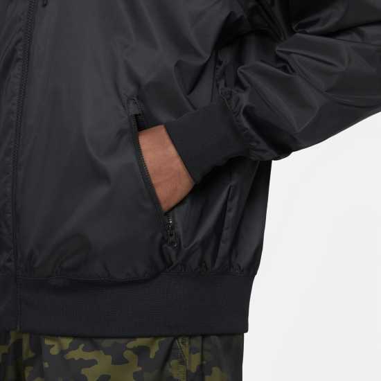 Nike Sportswear Heritage Essentials Windrunner Men's Hooded Jacket Black Мъжки грейки