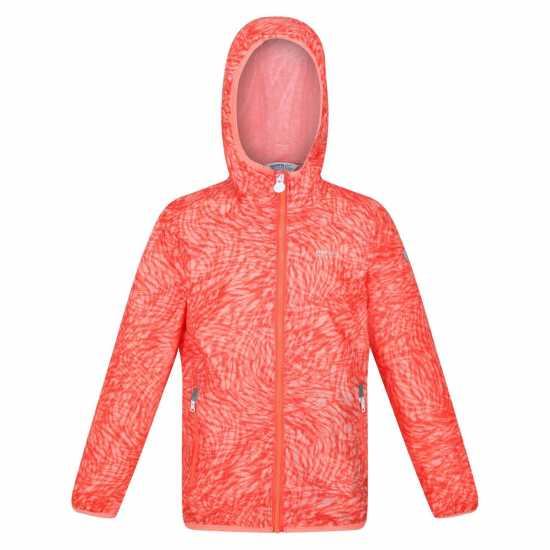 Regatta Printed Leve Jn99 Neon Pch Animl Детски якета и палта