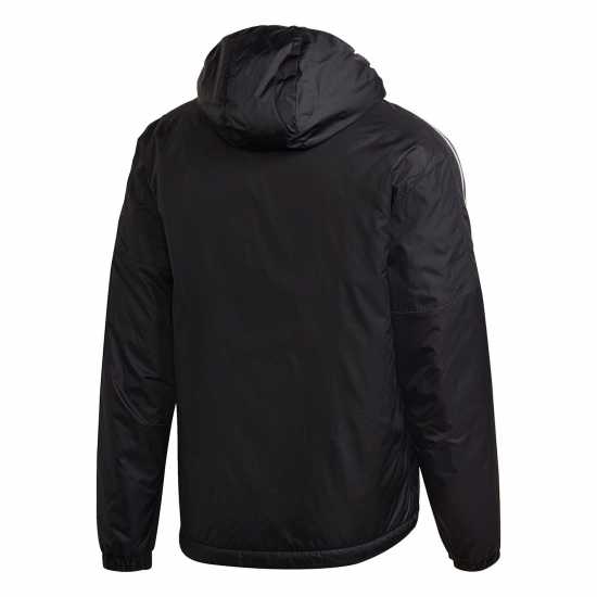 Мъжки якета и палта Adidas Мъжко Яке С Качулка 3 Stripe Essential Hooded Jacket Mens Черно Adidas Мъжко Яке С Качулка 3 Stripe Essential Hooded Jacket Mens Черно Мъжки якета и палта