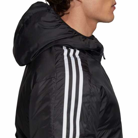 Мъжки якета и палта Adidas Мъжко Яке С Качулка 3 Stripe Essential Hooded Jacket Mens Черно Adidas Мъжко Яке С Качулка 3 Stripe Essential Hooded Jacket Mens Черно Мъжки якета и палта