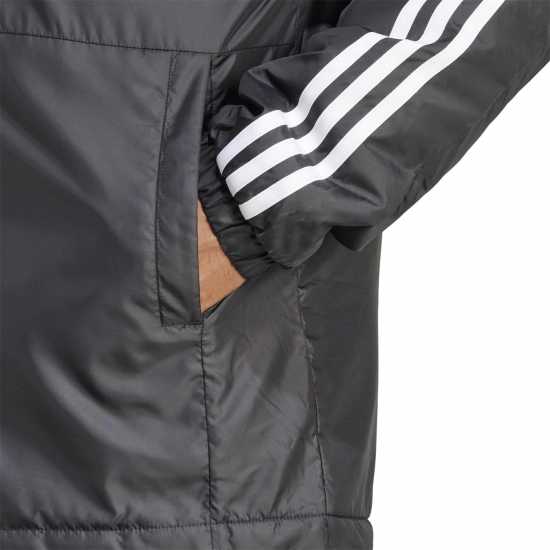 Мъжки якета и палта Adidas Мъжко Яке С Качулка 3 Stripe Essential Hooded Jacket Mens Черно Adidas Мъжко Яке С Качулка 3 Stripe Essential Hooded Jacket Mens Черно Мъжки якета и палта