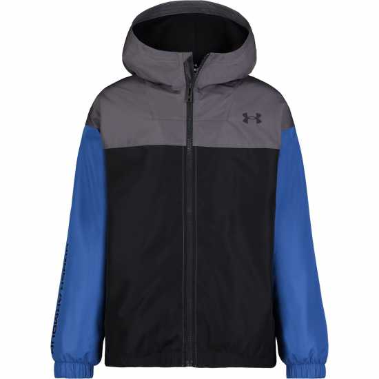Under Armour Детско Яке Windbreaker Jacket Juniors Tech Blue/Black Детски якета и палта
