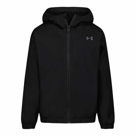 Under Armour Детско Яке Windbreaker Jacket Juniors Черно/Черно Детски якета и палта