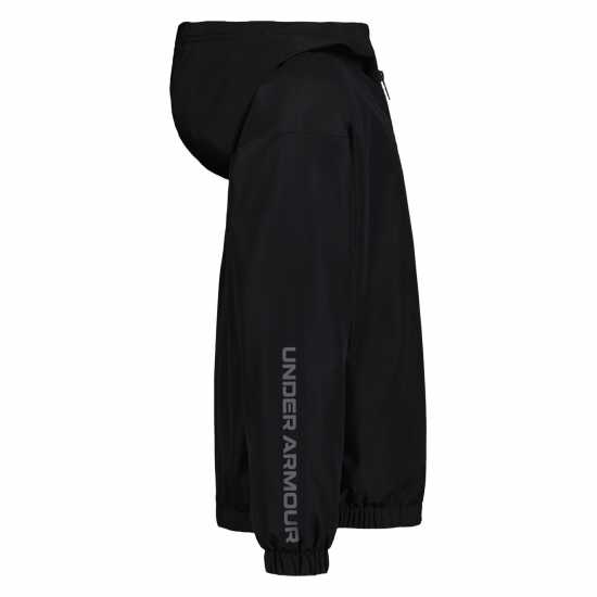Under Armour Детско Яке Windbreaker Jacket Juniors Черно/Черно Детски якета и палта