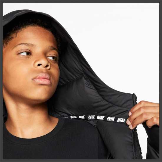 Nike Детско Яке Nsw Filled Jacket Junior Black Детски якета и палта