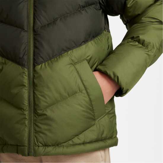 Nike Детско Яке Nsw Filled Jacket Junior Green/White Детски якета и палта