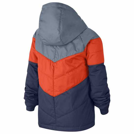 Nike Детско Яке Nsw Filled Jacket Junior Navy/White Детски якета и палта