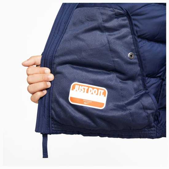Nike Яке Момчета Nsw Filled Jacket Junior Boys Navy Детски якета и палта