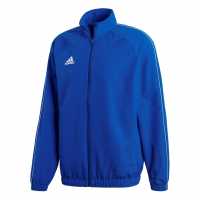 Adidas Мъжко Спортно Горнище Core 18 Track Jacket Mens Blue/White Мъжки грейки
