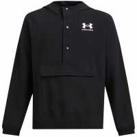 Under Armour Спортен Екип Момчета Armour Ua B Icon Woven Anorak Training Jacket Boys Black Детски якета и палта