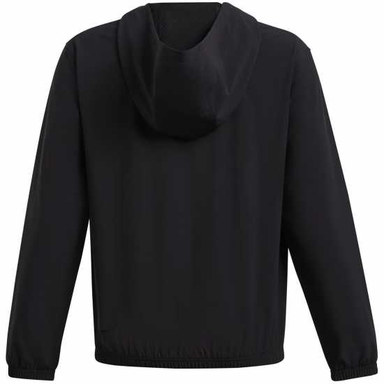Under Armour Спортен Екип Момчета Armour Ua B Icon Woven Anorak Training Jacket Boys Black Детски якета и палта