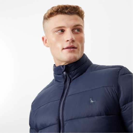 Jack Wills Kershaw Lightweight Puffer Jacket Морска синьо Jack Wills Kershaw Lightweight Puffer Jacket Морска синьо