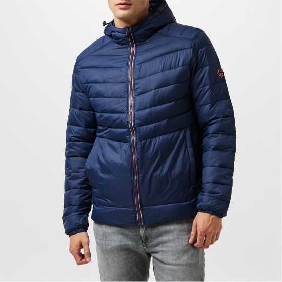 Jack And Jones Junior&junior Sprint Medium Puffer Jacket Нави блейзър 