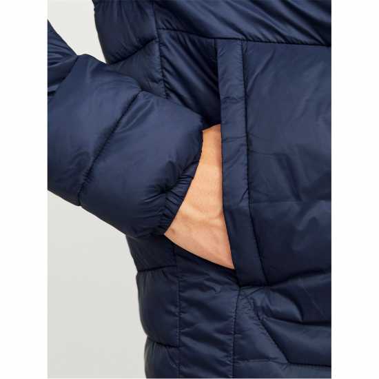 Jack And Jones Junior&junior Sprint Medium Puffer Jacket Нави блейзър 