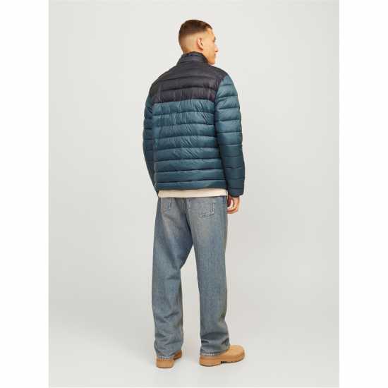 Jack And Jones Men's Junior&junior Sprint Quilted Medium Puffer Jacket  
