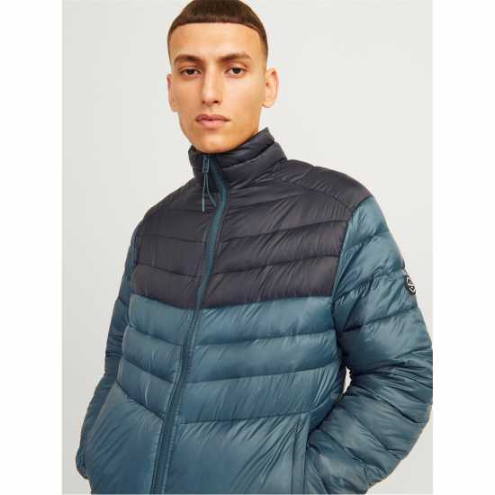 Jack And Jones Men's Junior&junior Sprint Quilted Medium Puffer Jacket  