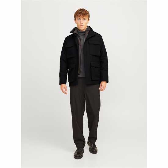 Jack And Jones Men's Alex Field Jacket Черно 