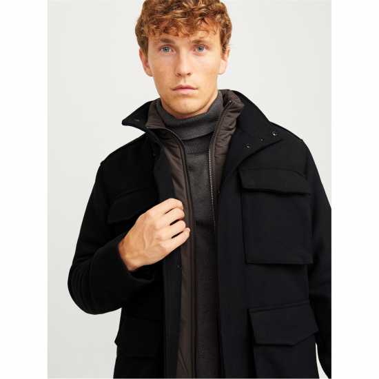 Jack And Jones Men's Alex Field Jacket Черно 