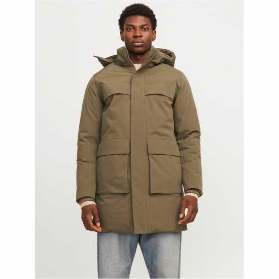 Jack And Jones Blawave Parka Морска костенурка 
