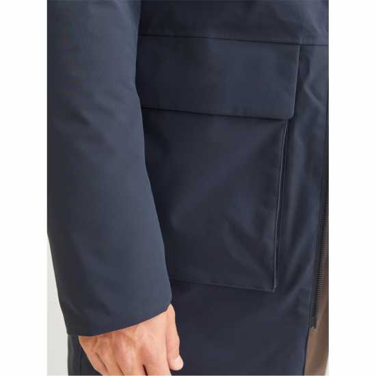 Jack And Jones Blawave Parka Тъмно морско синьо 