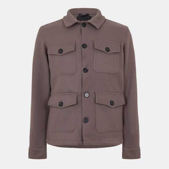 Brave Soul Pocket Faux Wool Shacket Brave Soul Pocket Faux Wool Shacket