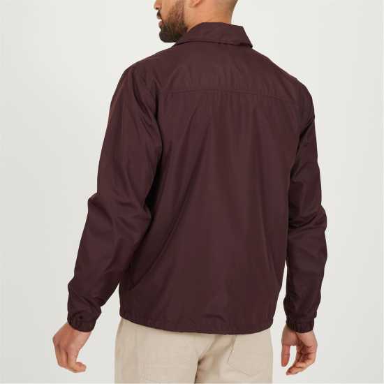 Brave Soul Треньорско Яке Mens Light Weight Coach Jacket Бордово Brave Soul Треньорско Яке Mens Light Weight Coach Jacket Бордово