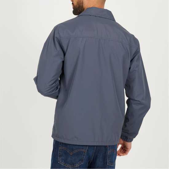 Brave Soul Треньорско Яке Mens Light Weight Coach Jacket Стил Син 