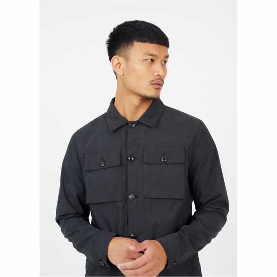 Brave Soul Pocket Shacket Черно Brave Soul Pocket Shacket Черно