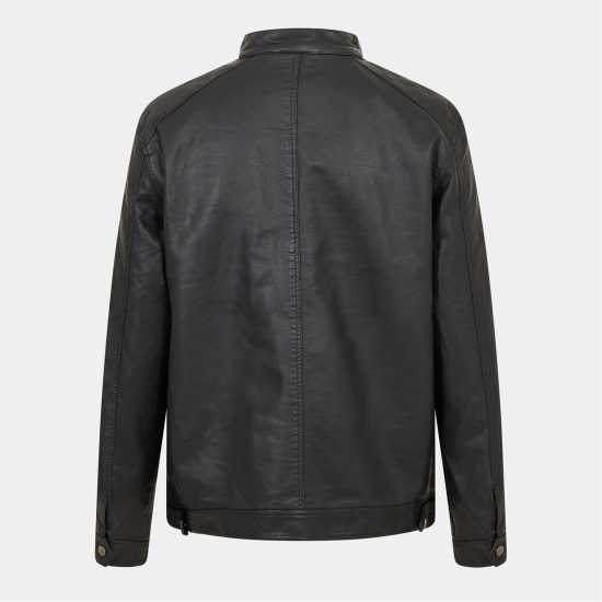 Brave Soul Кожено Яке Faux Leather Jacket  
