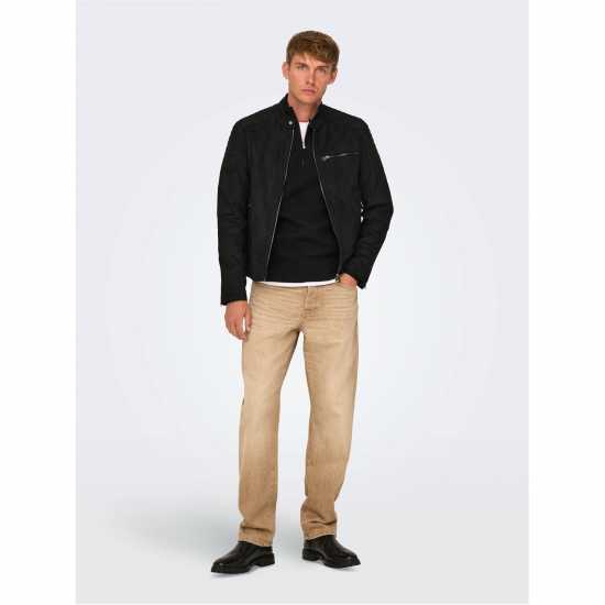 Кожено Яке Faux Leather Jacket  