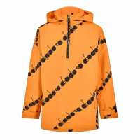 Diadora Мъжки Анорак Anorak Mens Orange/Blk Diadora Мъжки Анорак Anorak Mens Orange/Blk