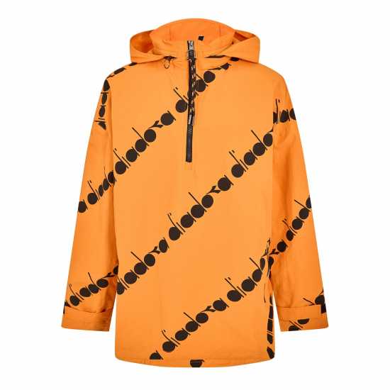 Diadora Мъжки Анорак Anorak Mens Orange/Blk 