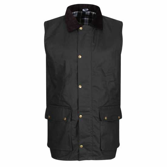 Regatta Banbury Wax Lightweight Gilet Тъмно кафяво 