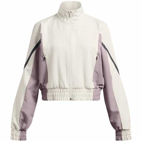 Under Armour Скъсено Яке Armour G Unstoppable Crop Jacket Training Girls White Детски якета и палта