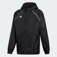 Adidas Яке Момчета Entrada 22 All-Weather Jacket Junior Boys Черно/Бяло Детски якета и палта