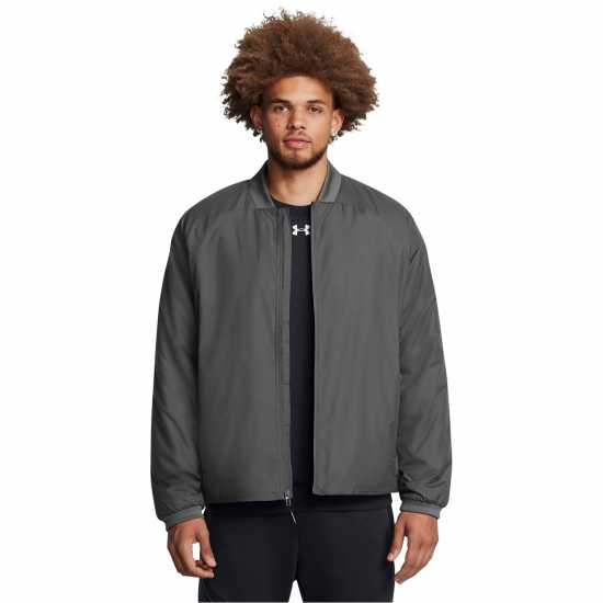 Under Armour Пилотско Яке Unstoppable Midweight Bomber Jacket Сиво 