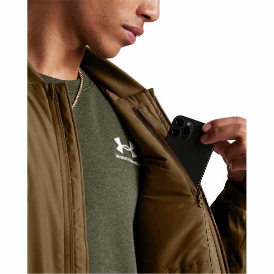 Under Armour Пилотско Яке Unstoppable Midweight Bomber Jacket Кафяво 