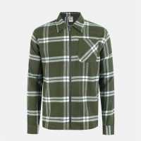 SoulCal Check Shacket Sn54 Khaki 