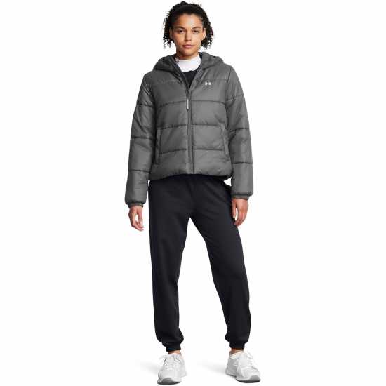 Under Armour Women's Lightweight Quilted Puffer Jacket Gray Under Armour Women's Lightweight Quilted Puffer Jacket Gray