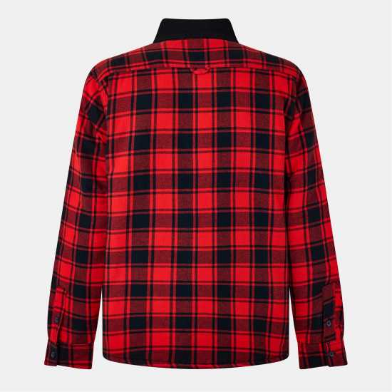 Luke Valley Overshirt Черно-червено 