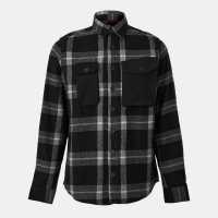 Luke Johnny Mase Utility Overshirt Тъмно сиво 