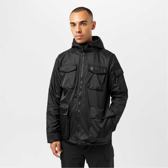 Шел Яке Luke Curation Technical Softshell Jacket Център черен Шел Яке Luke Curation Technical Softshell Jacket Център черен