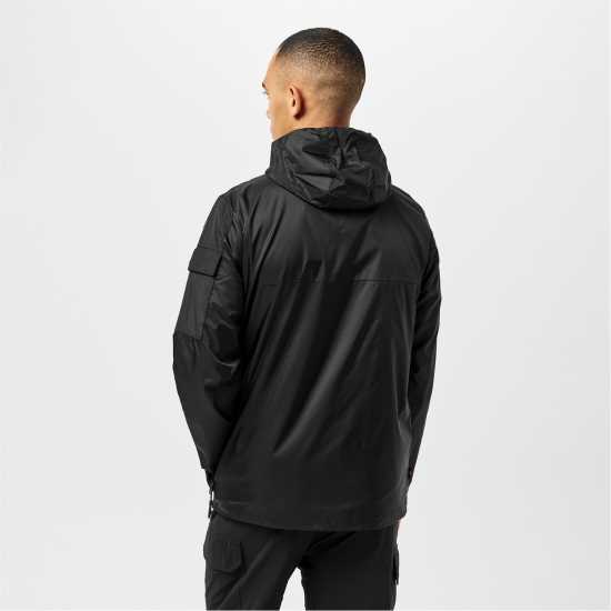 Шел Яке Luke Curation Technical Softshell Jacket Център черен Шел Яке Luke Curation Technical Softshell Jacket Център черен