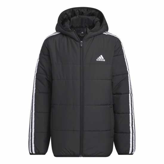 Детски якета и палта Adidas Детско Яке Essentials 3S Jacket Juniors Черно/Бяло Adidas Детско Яке Essentials 3S Jacket Juniors Черно/Бяло Детски якета и палта