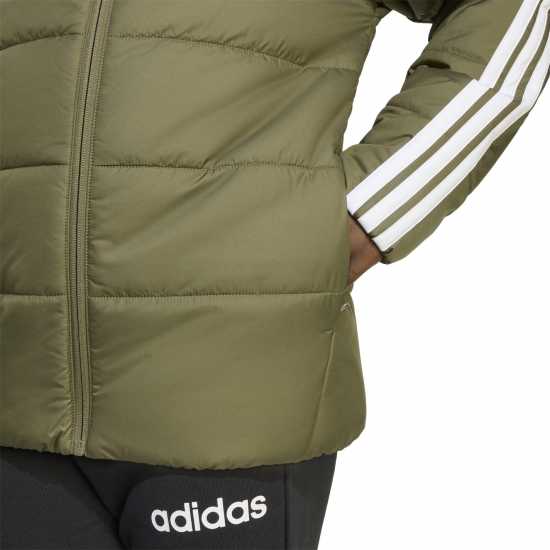 Adidas Детско Яке Essentials 3S Jacket Juniors Khaki Детски якета и палта